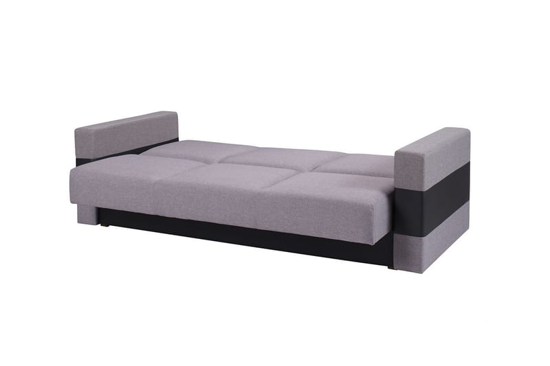 CENIA Bäddsoffa 222x97x88 cm - Grå/Lila - Möbler - Vardagsrum - Bäddsoffor