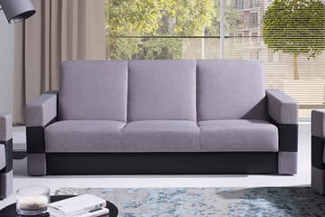 Cenia Bäddsoffa 222x97x88 cm - Grå/Lila - Möbler - Vardagsrum - Bäddsoffor