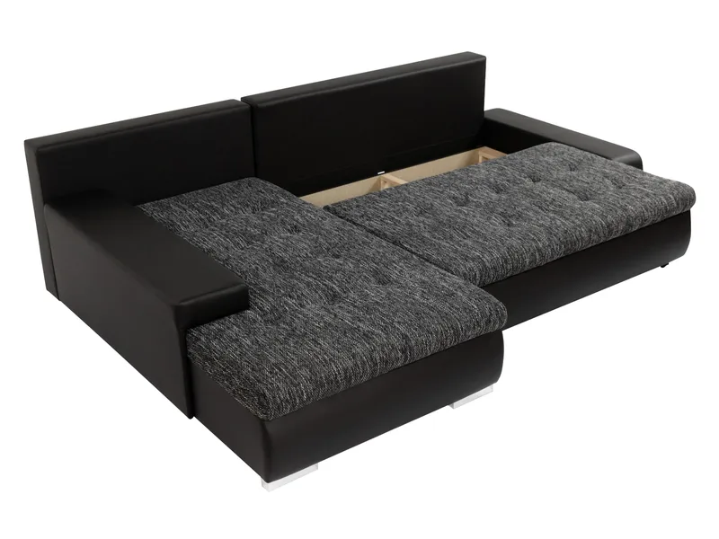 Cerys 3-sits Bäddsoffa med divan och förvaring - Möbler - Vardagsrum - Bäddsoffor - Hörnbäddsoffa