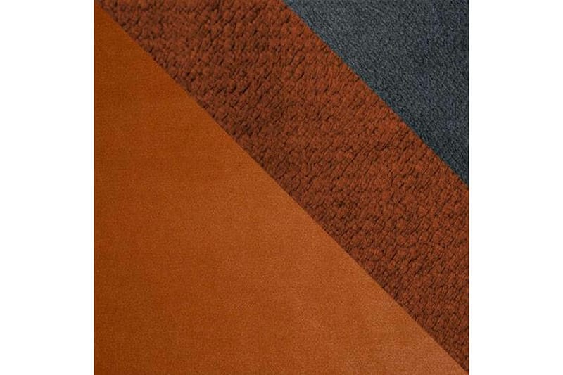 Cerys 3-sits Hörnbäddsoffa Mörk Orange - Möbler - Vardagsrum - Bäddsoffor - Hörnbäddsoffa