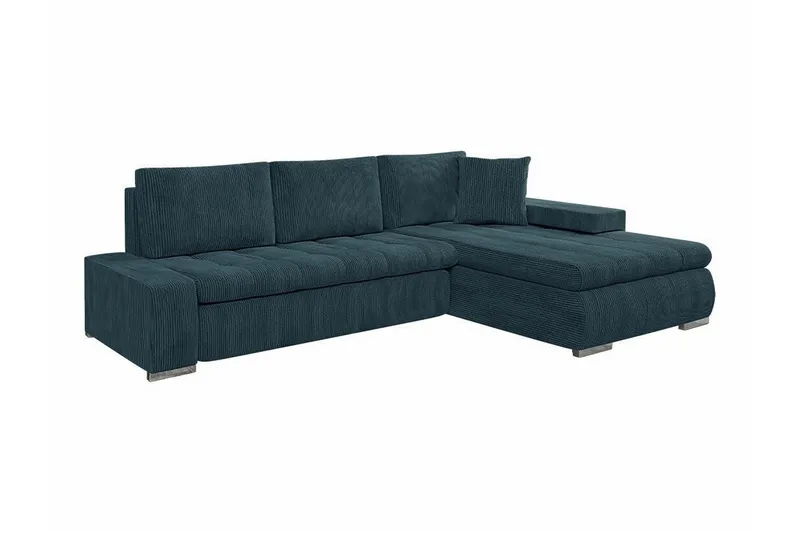 Cerys 3-sits Hörnbäddsoffa NO_BRAND Dark blue