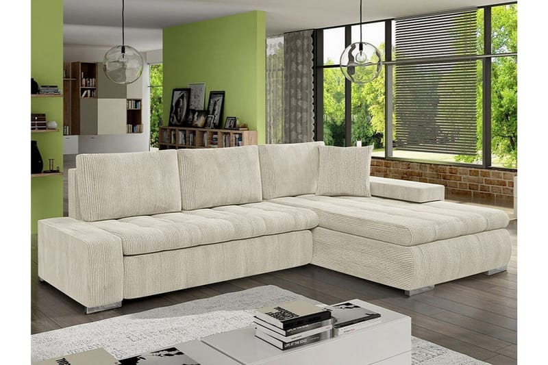 Cerys 3-sits Hörnbäddsoffa - Möbler - Vardagsrum - Bäddsoffor - Hörnbäddsoffa