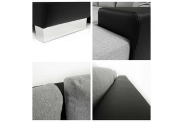 Cerys 3-sits Vänster L-formad Hörnbäddsoffa 140x252 cm i Sammet - Grön - Möbler - Vardagsrum - Bäddsoffor