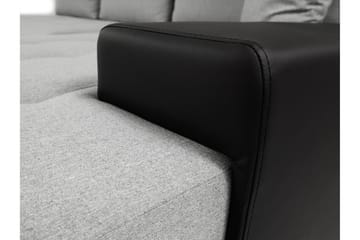 Cerys Bäddsoffa m. Divan 3-sits - Grå - Möbler - Vardagsrum - Bäddsoffor