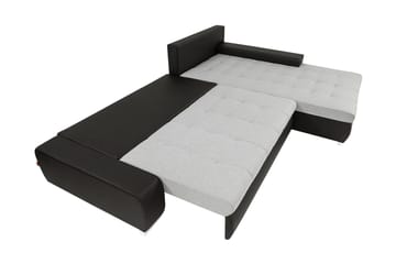 Cerys Bäddsoffa m. Divan 3-sits - Grå - Möbler - Vardagsrum - Bäddsoffor