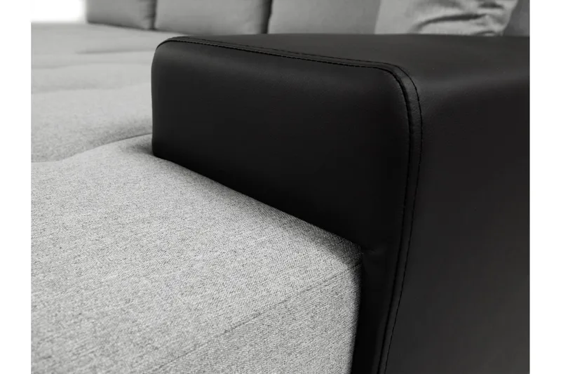 Cerys Bäddsoffa m. Divan 3-sits - Grå/Beige - Möbler - Vardagsrum - Bäddsoffor