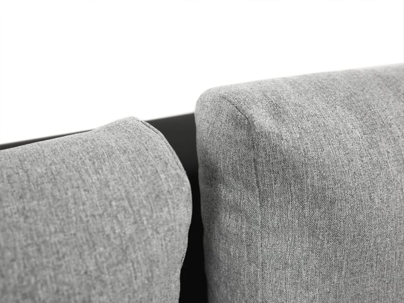 Cerys Bäddsoffa med Divan 4-sits - Grå - Möbler - Vardagsrum - Bäddsoffor