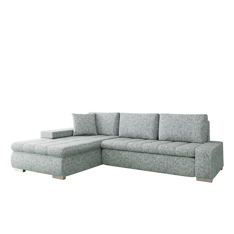 Cerys Bäddsoffa med Divan 4-sits, Grå