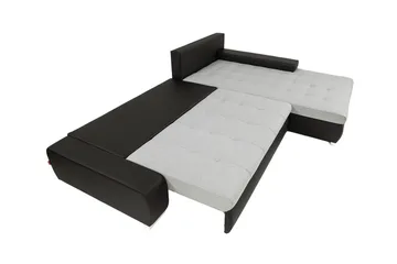 Cerys Bäddsoffa med Divan Vändbar - Svart - Möbler - Vardagsrum - Bäddsoffor
