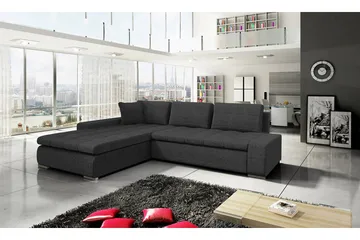 Cerys Divanbäddsoffa 302x213x80 cm Universal - Mörkgrå - Möbler - Vardagsrum - Bäddsoffor