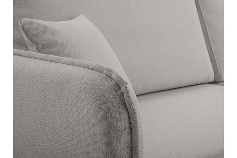 Chandru Bäddsoffa med Divan 3-sits i Plysch - Gul - Möbler - Vardagsrum - Bäddsoffor