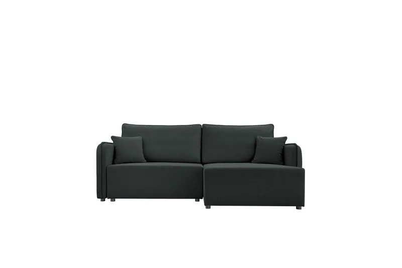 Chandru Bäddsoffa med Divan 3-sits - Svart - Möbler - Vardagsrum - Bäddsoffor