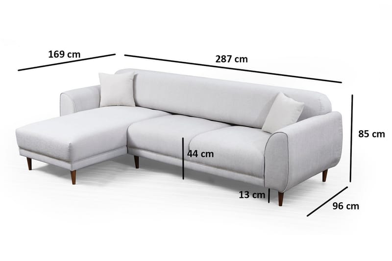 CHAVALER Divanbäddsoffa Beige - Bäddsoffor - Bäddsoffa divan