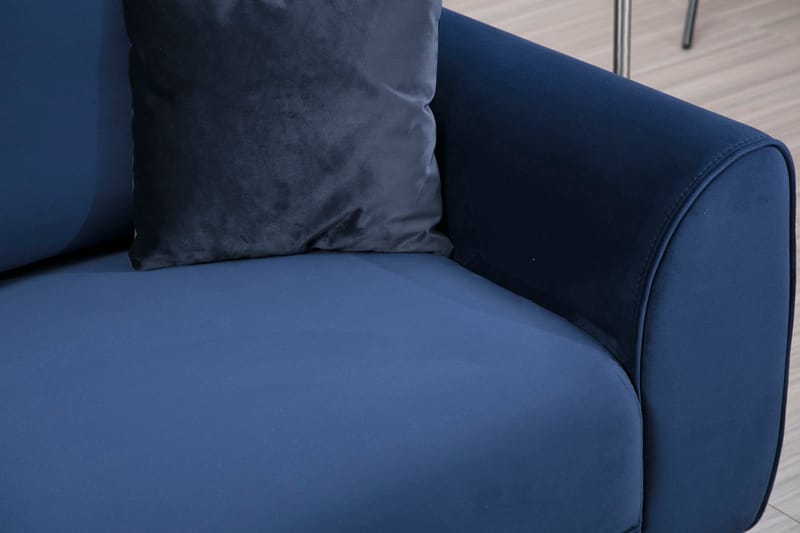 CHAVALER Divanbäddsoffa Blå - Möbler - Vardagsrum - Bäddsoffor