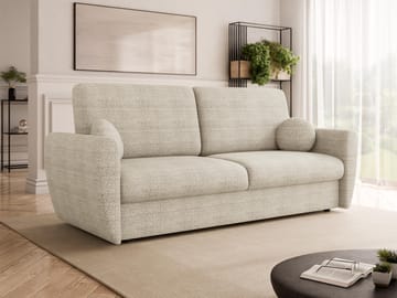 Chavez 3-sits Bäddsoffa - Beige - Möbler - Vardagsrum - Bäddsoffor