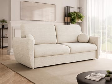 Chavez 3-sits Bäddsoffa - Beige - Möbler - Vardagsrum - Bäddsoffor