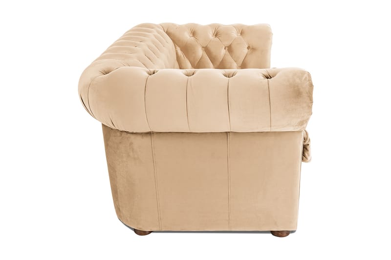 CHESTERFIELD DELUXE bäddsoffa 2-sits Beige - Bäddsoffor - 2-sits bäddsoffa