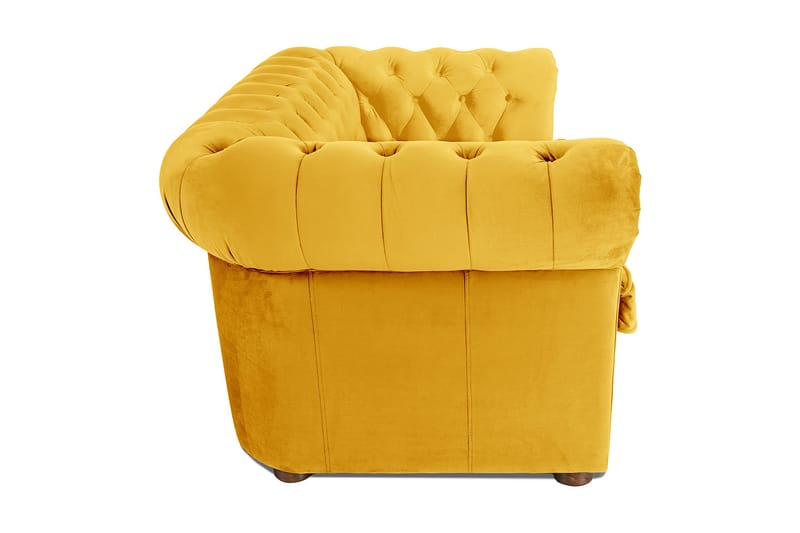 CHESTERFIELD DELUXE bäddsoffa 2-sits Gul - Bäddsoffor - 2-sits bäddsoffa