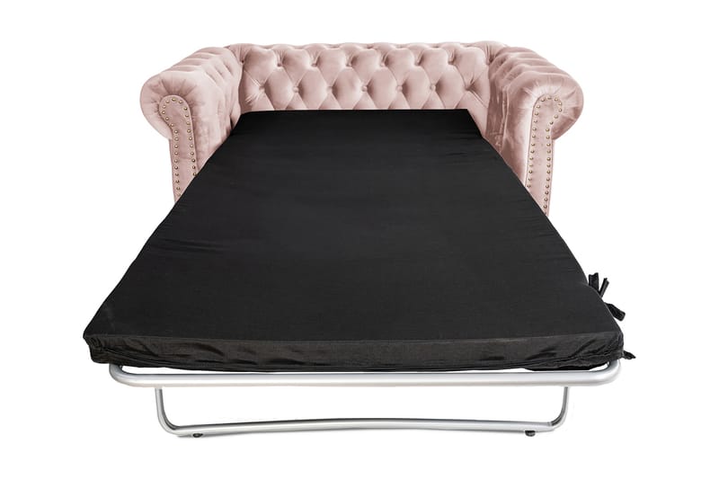 CHESTERFIELD DELUXE bäddsoffa 2-sits Ljusrosa - Möbler - Vardagsrum - Bäddsoffor