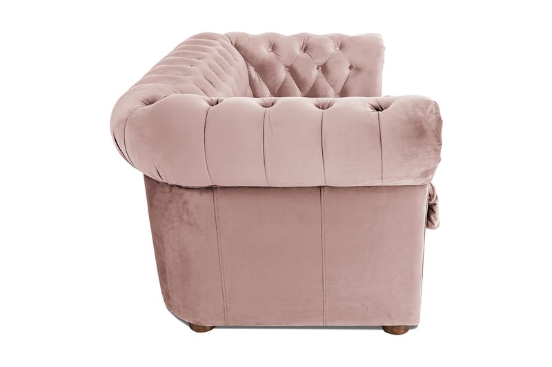 CHESTERFIELD DELUXE bäddsoffa 2-sits Ljusrosa - Möbler - Vardagsrum - Bäddsoffor