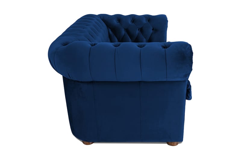 CHESTERFIELD DELUXE bäddsoffa 2-sits Mörkblå - Bäddsoffor - 2-sits bäddsoffa