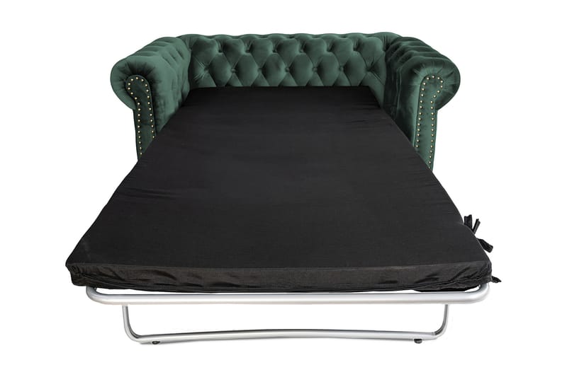 CHESTERFIELD DELUXE bäddsoffa 2-sits Mörkgrön - Möbler - Vardagsrum - Bäddsoffor