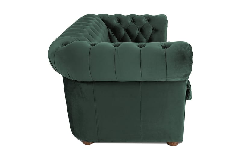 CHESTERFIELD DELUXE bäddsoffa 2-sits Mörkgrön - Möbler - Vardagsrum - Bäddsoffor