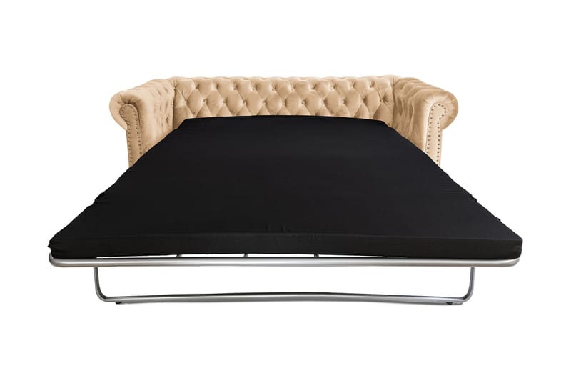 CHESTERFIELD DELUXE bäddsoffa 3-sits Beige - Möbler - Vardagsrum - Bäddsoffor