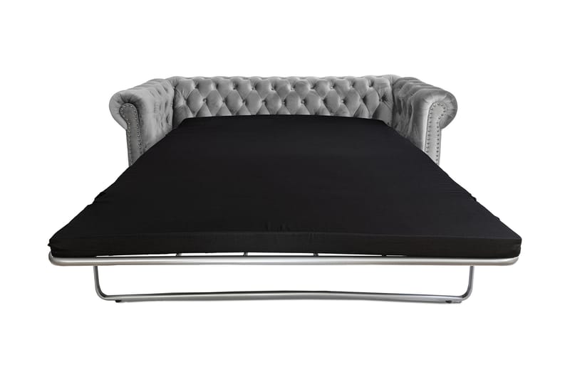 CHESTERFIELD DELUXE bäddsoffa 3-sits Grå - Möbler - Vardagsrum - Bäddsoffor