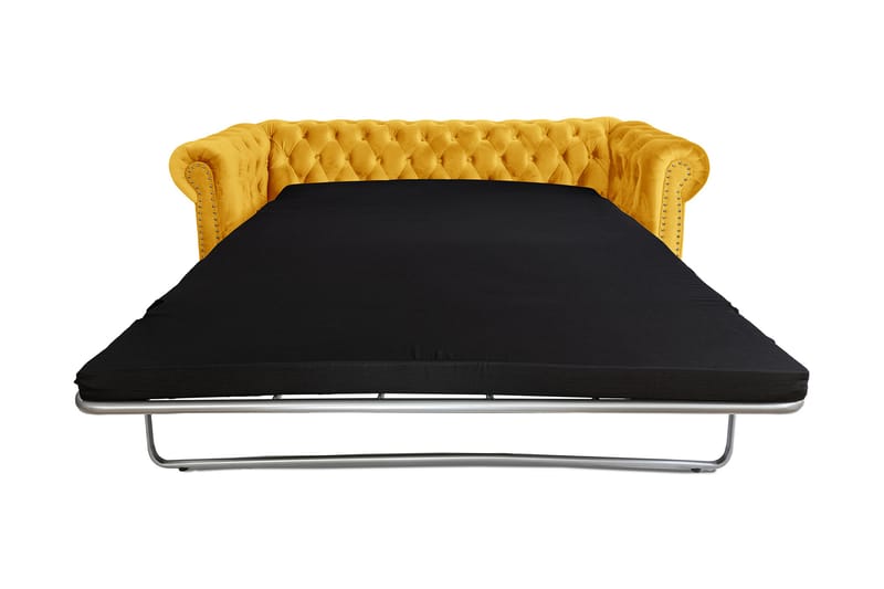 CHESTERFIELD DELUXE bäddsoffa 3-sits Gul - Möbler - Vardagsrum - Bäddsoffor