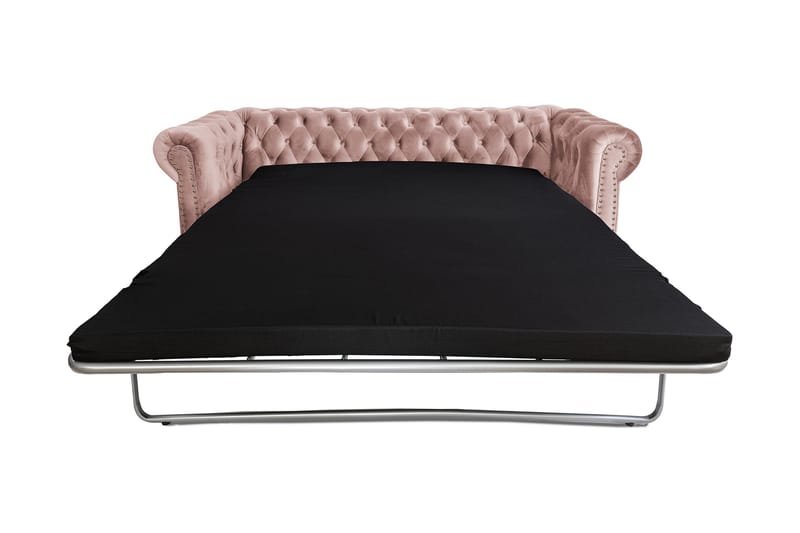 CHESTERFIELD DELUXE bäddsoffa 3-sits Ljusrosa - Möbler - Vardagsrum - Bäddsoffor