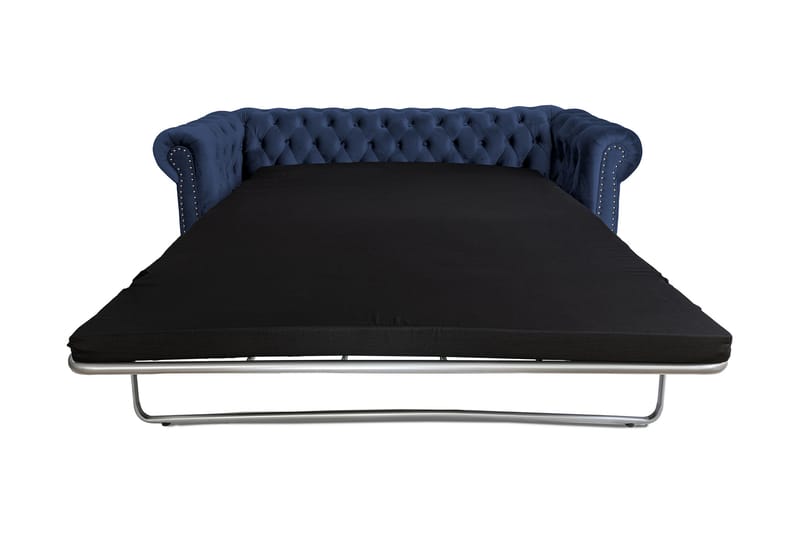 CHESTERFIELD DELUXE bäddsoffa 3-sits Marinblå - Möbler - Vardagsrum - Bäddsoffor