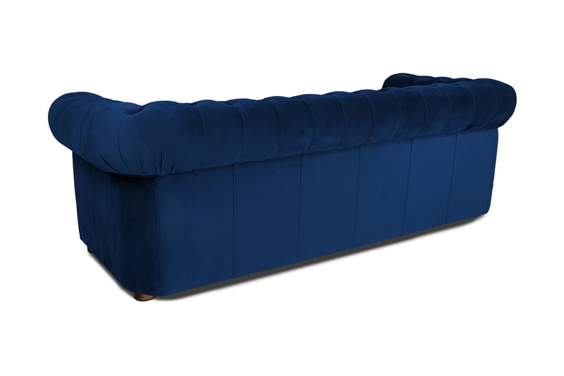 CHESTERFIELD DELUXE bäddsoffa 3-sits Mörkblå - Möbler - Vardagsrum - Bäddsoffor