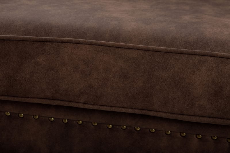 CHESTERFIELD DELUXE bäddsoffa 3-sits Mörkbrun - Möbler - Vardagsrum - Bäddsoffor