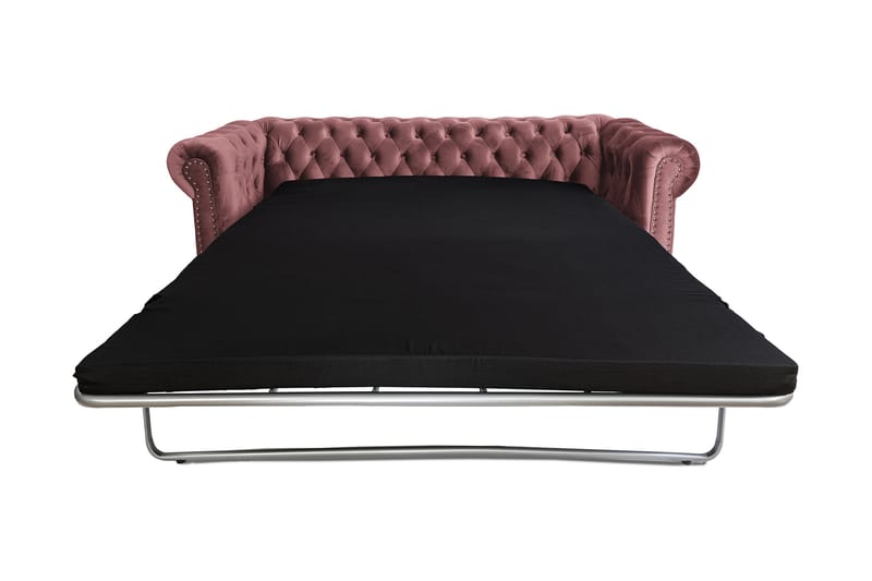 CHESTERFIELD DELUXE bäddsoffa 3-sits Rosa - Möbler - Vardagsrum - Bäddsoffor
