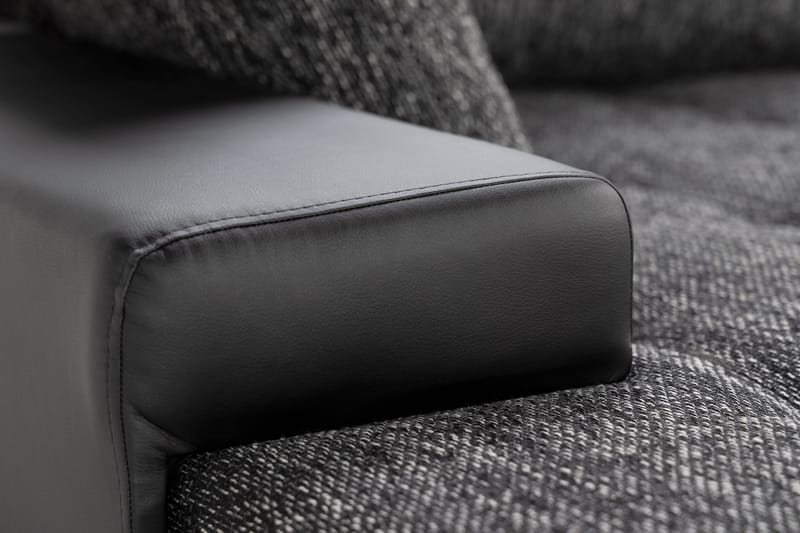 Cillo 2-sits Bäddsoffa - Svart/Grå - Möbler - Vardagsrum - Bäddsoffor - U bäddsoffa