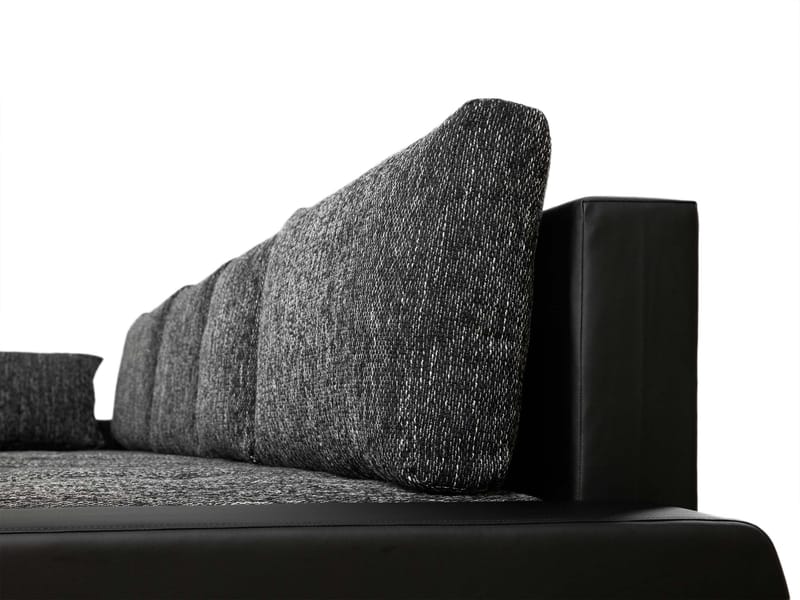 Cillo 5-sits U-formad bäddsoffa med dubbeldivan - grå - Möbler - Vardagsrum - Bäddsoffor - Hörnbäddsoffa