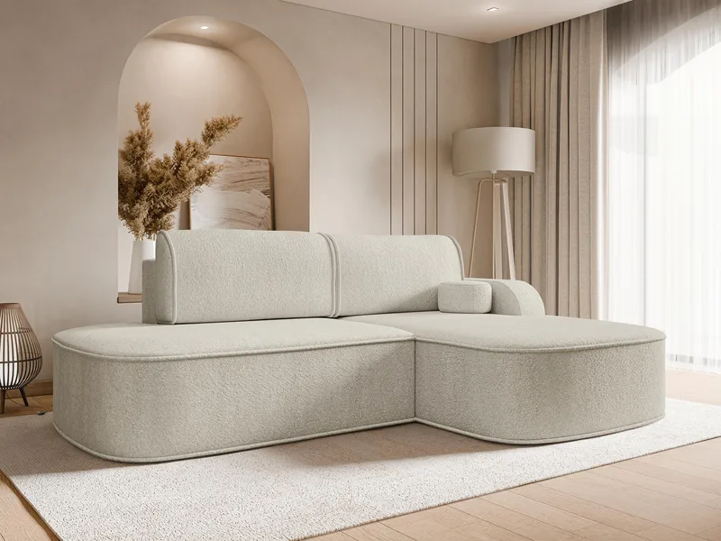 Cinrel Bäddsoffa med Divan 3-sits - Beige - Möbler - Vardagsrum - Bäddsoffor