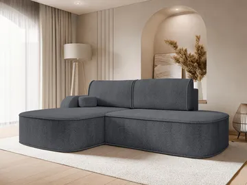 Cinrel Bäddsoffa med Divan 3-sits - Grå - Möbler - Vardagsrum - Bäddsoffor