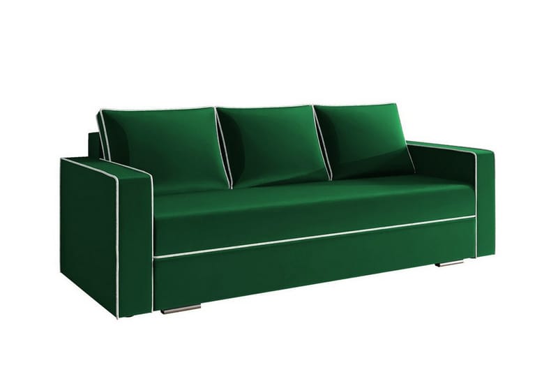 Clarina 3-sits Bäddsoffa Vit - Möbler - Vardagsrum - Bäddsoffor