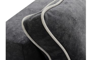 Clarina 3-sits Längsbäddad Bäddsoffa 143x200 cm med Förvaring i Sammet - Grön - Möbler - Vardagsrum - Bäddsoffor