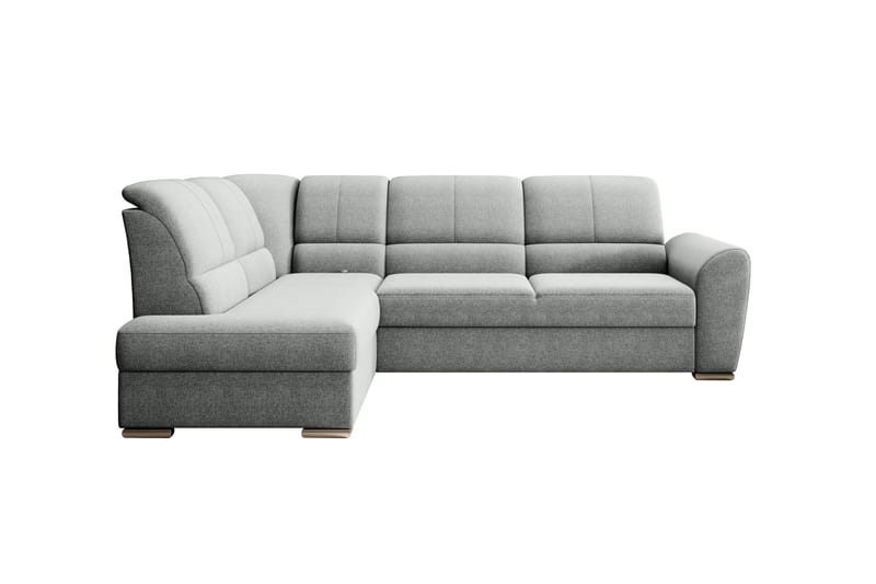 Clarkville Bäddsoffa m. Schäslong 3-sits Grå - Möbler - Vardagsrum - Bäddsoffor