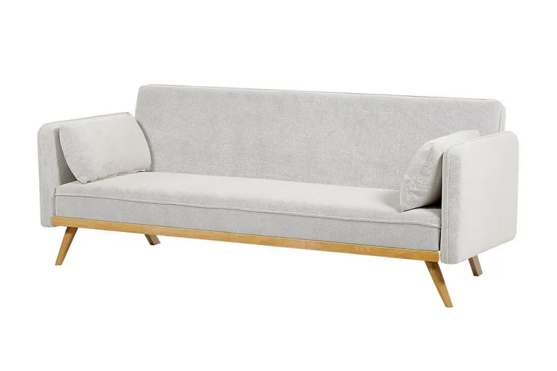 Clem Bäddsoffa 3-sits - Grå/Ljust trä - Möbler - Vardagsrum - Bäddsoffor