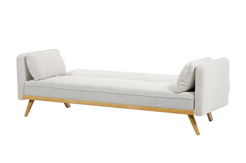 Clem Bäddsoffa 3-sits - Grå/Ljust trä - Möbler - Vardagsrum - Bäddsoffor