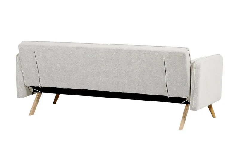 Clem Bäddsoffa 3-sits - Grå/Ljust trä - Möbler - Vardagsrum - Bäddsoffor