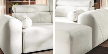 Clement 3-sits Bäddsoffa med Divan Vänstervänd - Mellangrå - Möbler - Vardagsrum - Bäddsoffor - Hörnbäddsoffa