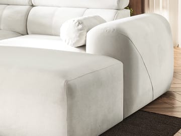 Clement 3-sits Bäddsoffa med Divan Vänstervänd - Mellangrå - Möbler - Vardagsrum - Bäddsoffor - Hörnbäddsoffa