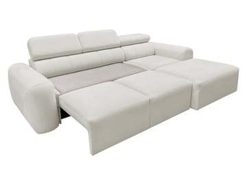 Clement 3-sits Bäddsoffa med Divan Vänstervänd - Mellangrå - Möbler - Vardagsrum - Bäddsoffor - Hörnbäddsoffa