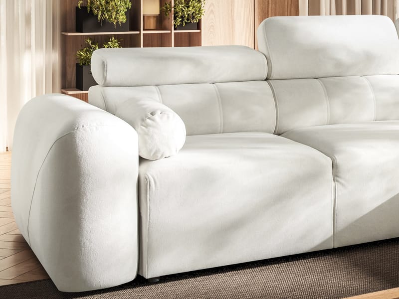 Clement 4-sits Hörnbäddsoffa Högervänd - svart - Möbler - Vardagsrum - Bäddsoffor - Hörnbäddsoffa