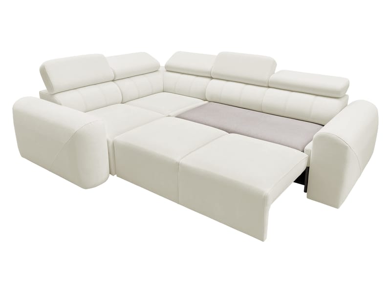Clement 4-sits Hörnbäddsoffa Högervänd - svart - Möbler - Vardagsrum - Bäddsoffor - Hörnbäddsoffa